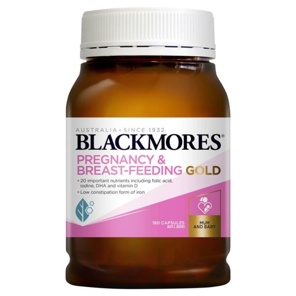 blackmores pregnancy & breast feeding gold